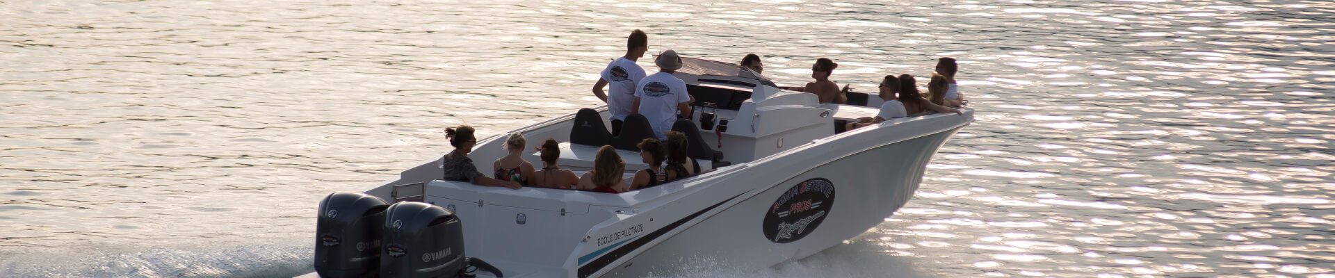 bateau taxi serre poncon